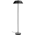 Černá stojací lampa s kovovým stínidlem (výška 153 cm) Sayra – Kave Home ID_1759318