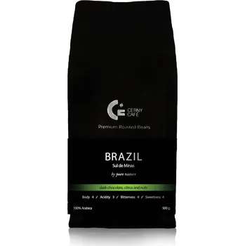 Káva Eurona CC CERNY CAFÉ BRAZÍLIE Sul de Minas 500 g
