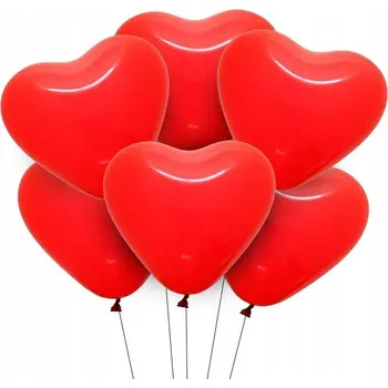 Balónek Balónky 10", srdce, GLOBOS, pastelově bílé, 6 ks