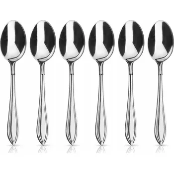 Příbor 3x Ocelové lžičky na čaj kávu, dezerty, malé lžičky, sada lžiček