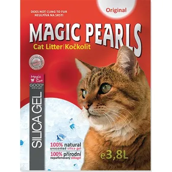 Podestýlka pro kočku Podestýlka Magic Pearls Kočkolit 3,8 l