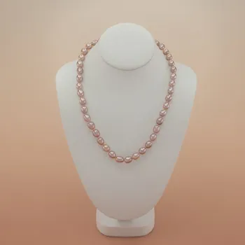 Náhrdelník Dětský perlový náhrdelník růžový