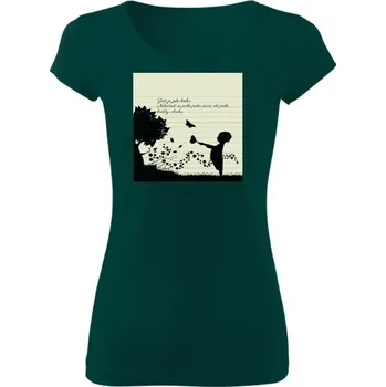 Dámské tričko Tričko s potiskem Linky chlapec dámské