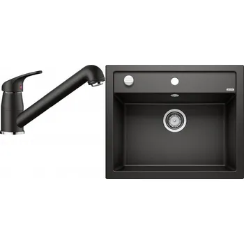 Granitový dřez Set RS Blanco Dalago 6+ Blanco Daras-S (bílá soft + bílá soft)