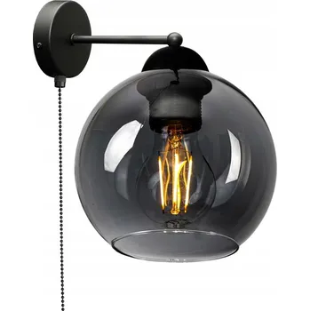 Nástěnné svítidlo Nástěnné svítidlo Fibram Lighting čiré, černé E27 6 W