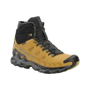 Pánská treková obuv La Sportiva Ultra Raptor II Mid Leather GTX Savana/Alpine žlutá 43 EU