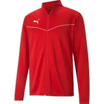 Pánská bunda PUMA TEAMRISE TRG POLY JACKET 657392_01 PUMA RED/PUMA WHITE XXL