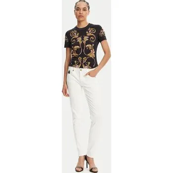 Versace Jeans Couture T-Shirt 78HAH6P8 Černá Slim Fit M