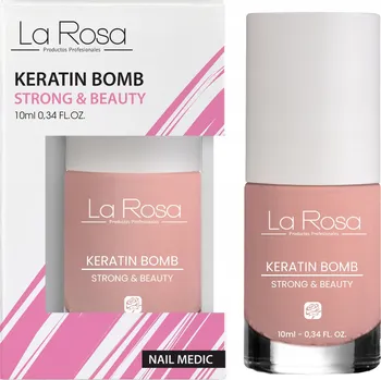 Lak na nehty La Rosa Keratin Bomb 10 ml výživa na nehty