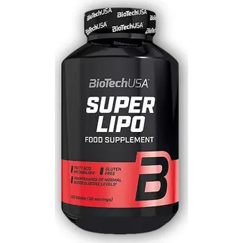 Spalovač tuku BioTech Super Lipo 120 tablet