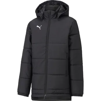 Dívčí bunda Puma BENCH JACKET JR 657269_03 PUMA BLACK/PUMA WHITE 128