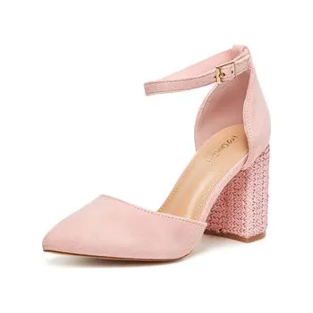 Dámské lodičky Lodičky DeeZee DF-8642-24-82557 Růžová 40