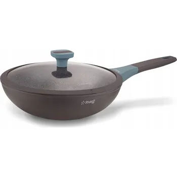Pánev Wok pánev Starke Pro WOK Luxury Grey 28 cm