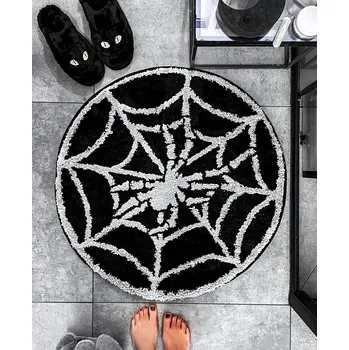 Rohožka koberec (koupelna) KILLSTAR - Spyder Web - Black