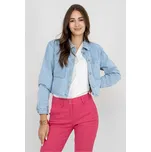 Jacqueline de Yong JDY dámská džínová košilová bunda Marly světle modrá Velikost: L