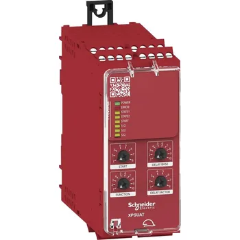 Relé Schneider Electric XPSUAT13A3AP ochranné relé, 24 V DC/AC, 3 spínací kontakty, 3 spínací kontakty, 1 rozpínací kontakt,