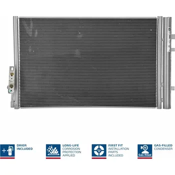 Výparník klimatizace Kondenzátor, klimatizace NISSENS 940226