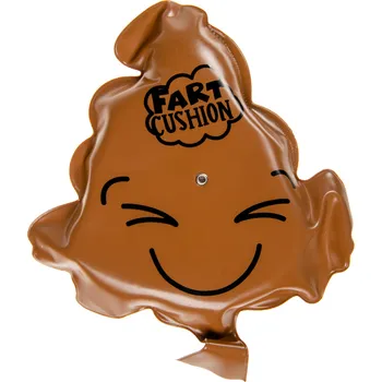 Polštář LG Imports polštářek hovínko 18 cm hnědý