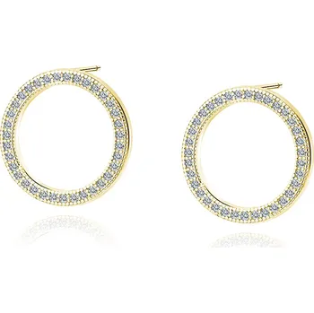 Náušnice Pozlacené náušnice ELSIE Ag 925/1000