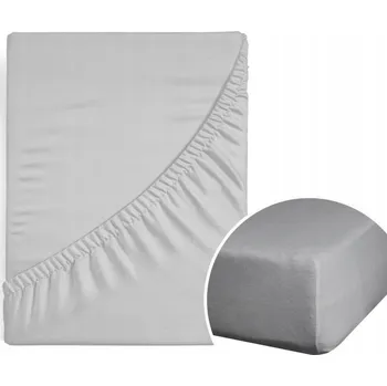 Prostěradlo Prostěradlo s gumou Eurofirany satén 100 x 200 cm