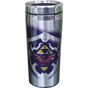 Stolování Nerezový cestovní hrnek Legend of Zelda: Znak (objem 450 ml)