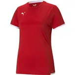 Dámské funkční triko PUMA TEAMLIGA JERSEY W 704934_01 PUMA RED/PUMA WHITE XL
