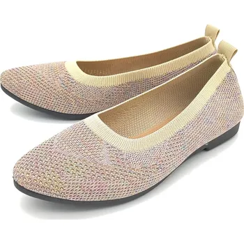 Dámské baleríny AZA Dámské baleríny YLWX2304 Ladies béžová Barva: béžová, Velikost: 41