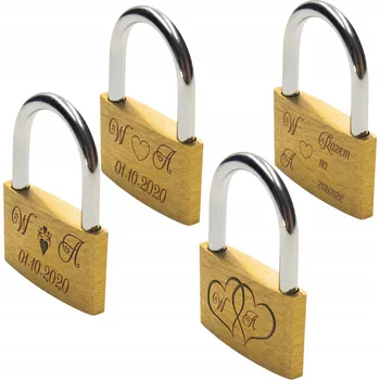 Visací zámek Visací zámek na klíč Decortrend