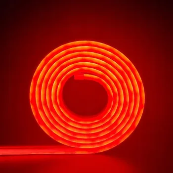 LED páska LED Neon Flex Páska 12V ČERVENÁ 10W 6x12 5 m