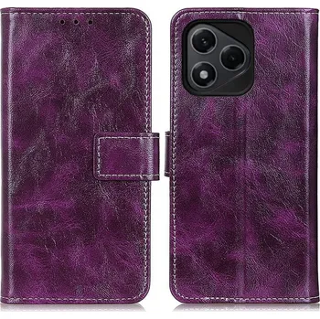 Pouzdro na tablet VSECHNONAMOBIL 107556 RETRO Peněženkový obal Honor 400 Lite 5G fialový