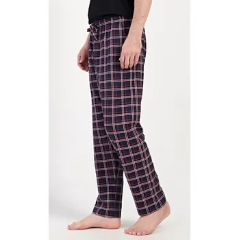 Pánské pyžamo Vienetta MAN Pánské pyžamové kalhoty Karlos: tmavě modrá XXL
