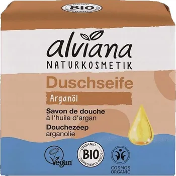 Mýdlo ALVIANA Tuhé mýdlo do sprchy S BIO ARGANOVÝM OLEJEM