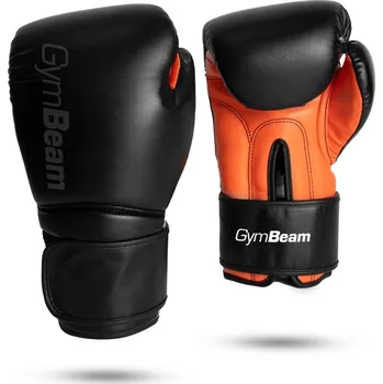 Boxerské rukavice GymBeam Boxing Gloves Striker Orange 10 OZ oranžová