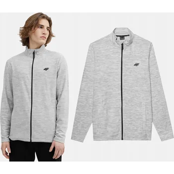 Pánská mikina Pánská FLEECOVÁ MIKINA 4F SS23 FLEM052 27M M