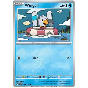 Karetní hra Pokémon TCG Wingull 038/159