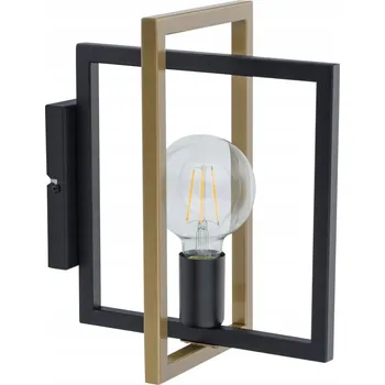 Nástěnné svítidlo Nástěnná lampa Sigma černá, žlutá E27 60 W