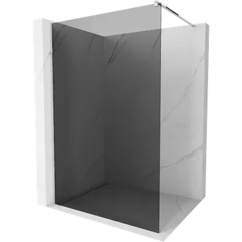 Mexen Kioto sprchová stěna Walk-in 80 x 200 cm, grafit 8 mm, chrom - 800-080-101-01-40 Sprchové stěny