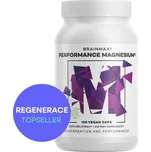 Performance Magnesium®, 1000 mg, Hořčík 200 mg + Vitamín B6 P5P, 100 vegan kapslí Nejlépe vstřebatelný hořčík bisglycinát MagChel® 53% DDD + Aktivní forma vitamínu B6 100% DDD, doplněk stravy