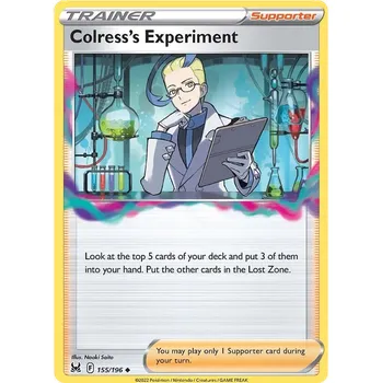 Karetní hra Pokémon TCG Colress´s Experiment 155/196