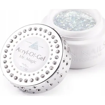 Lak na nehty Akrylový gel na nehty Acryl-O!-Gel Mr. Magic 20g SPN Nails