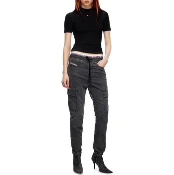 Dámské džíny DŽÍNY DIESEL 2051 D-URSY JOGG SWEAT JEANS BLACK