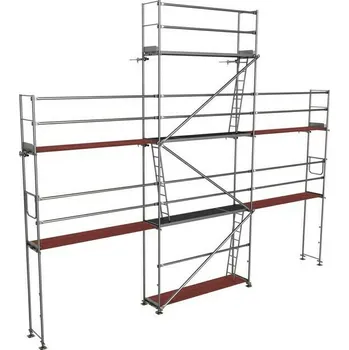 Stavební technika Sestava lešení Plettac PD70 63,6 m2