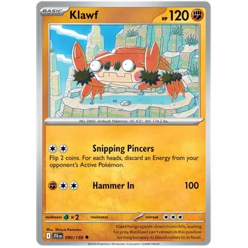 Karetní hra Pokémon TCG Klawf 090/159