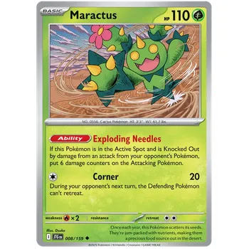 Sběratelská karetní hra Pokémon TCG Maractus 008/159