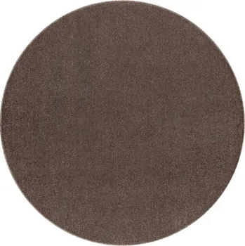 Koberec Koberec ETON PLUS mocca / hnědý kruh