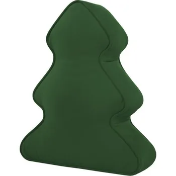 Polštář Plyšový vánoční polštář zelený