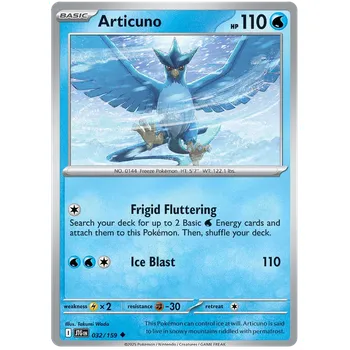 Karetní hra Pokémon TCG Articuno 032/159