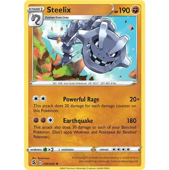 Sběratelská karetní hra Pokémon TCG Steelix 139/264 - Holo