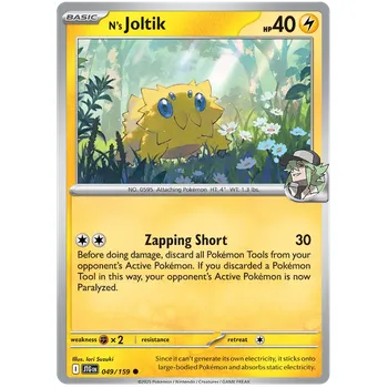 Sběratelská karetní hra Pokémon TCG N´s Joltik 049/159