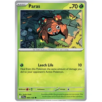 Sběratelská karetní hra Pokémon TCG Paras 004/159